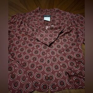 Chanel Coco Logo Wool Blouse – FR 40